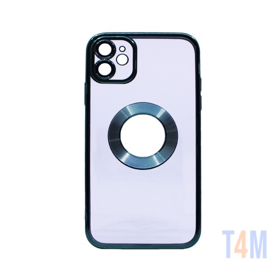 Hard Silicone Case with Camera Protector for Apple iPhone 11 Green